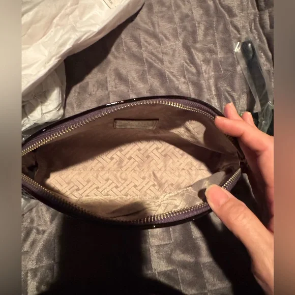 Cole Haan Black Woven Clutch - Picture 5 of 6